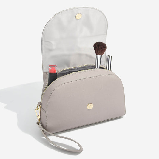 Stackers Canada Wrap Around Makeup Bag - Taupe