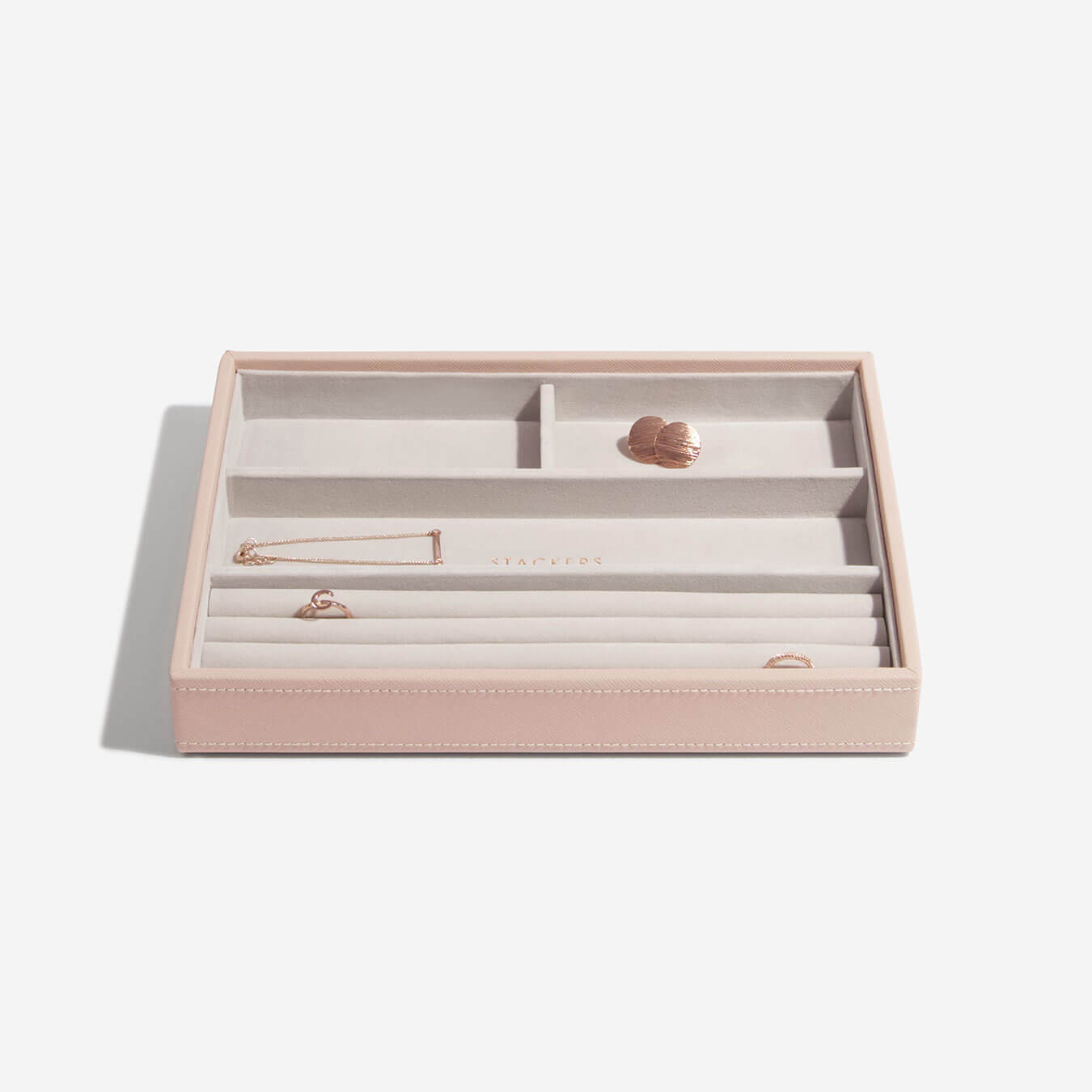 Stackers Canada Classic Ring & Bracelet Layer - Blush Pink