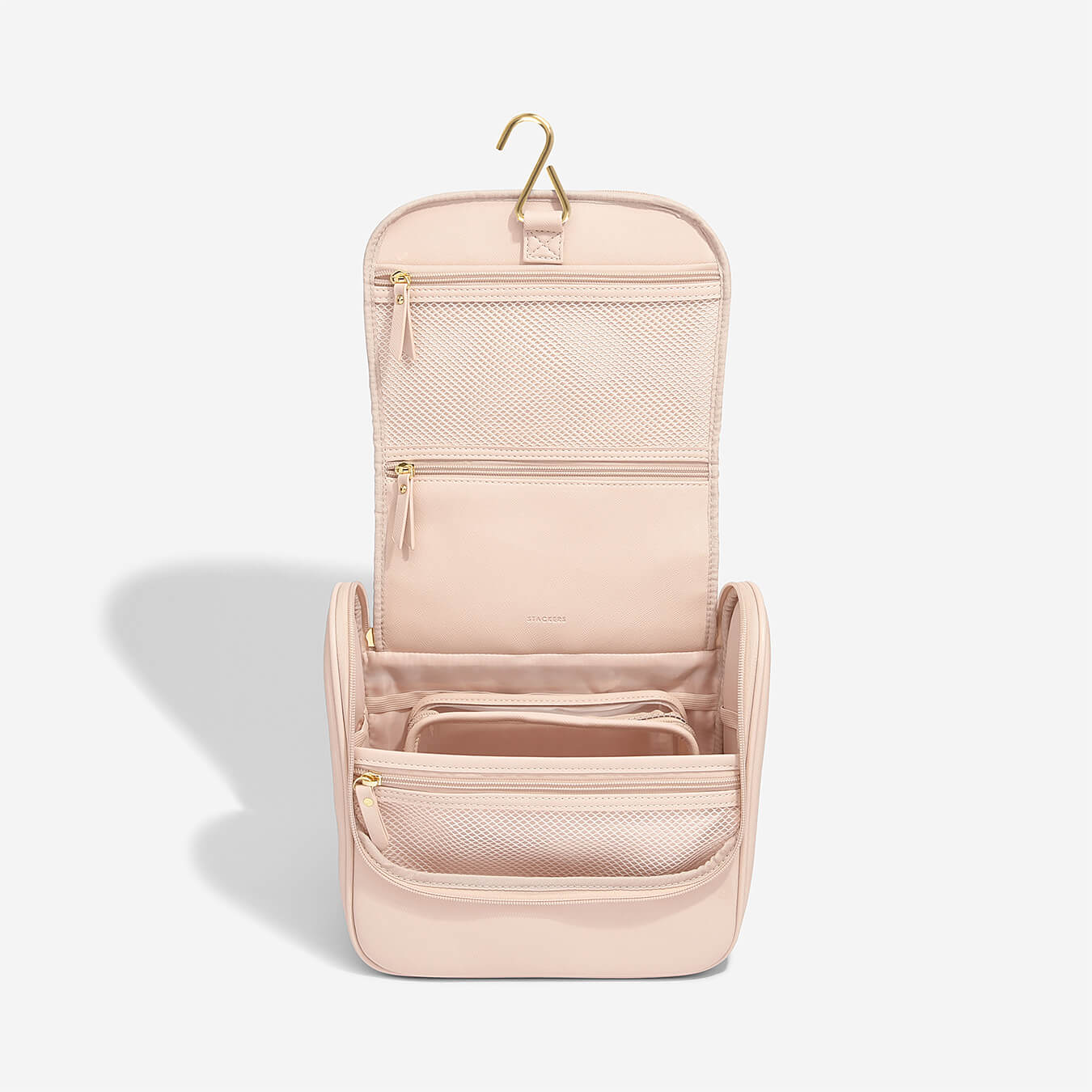 Stackers Canada Large Hanging Washbag - Blush Pink