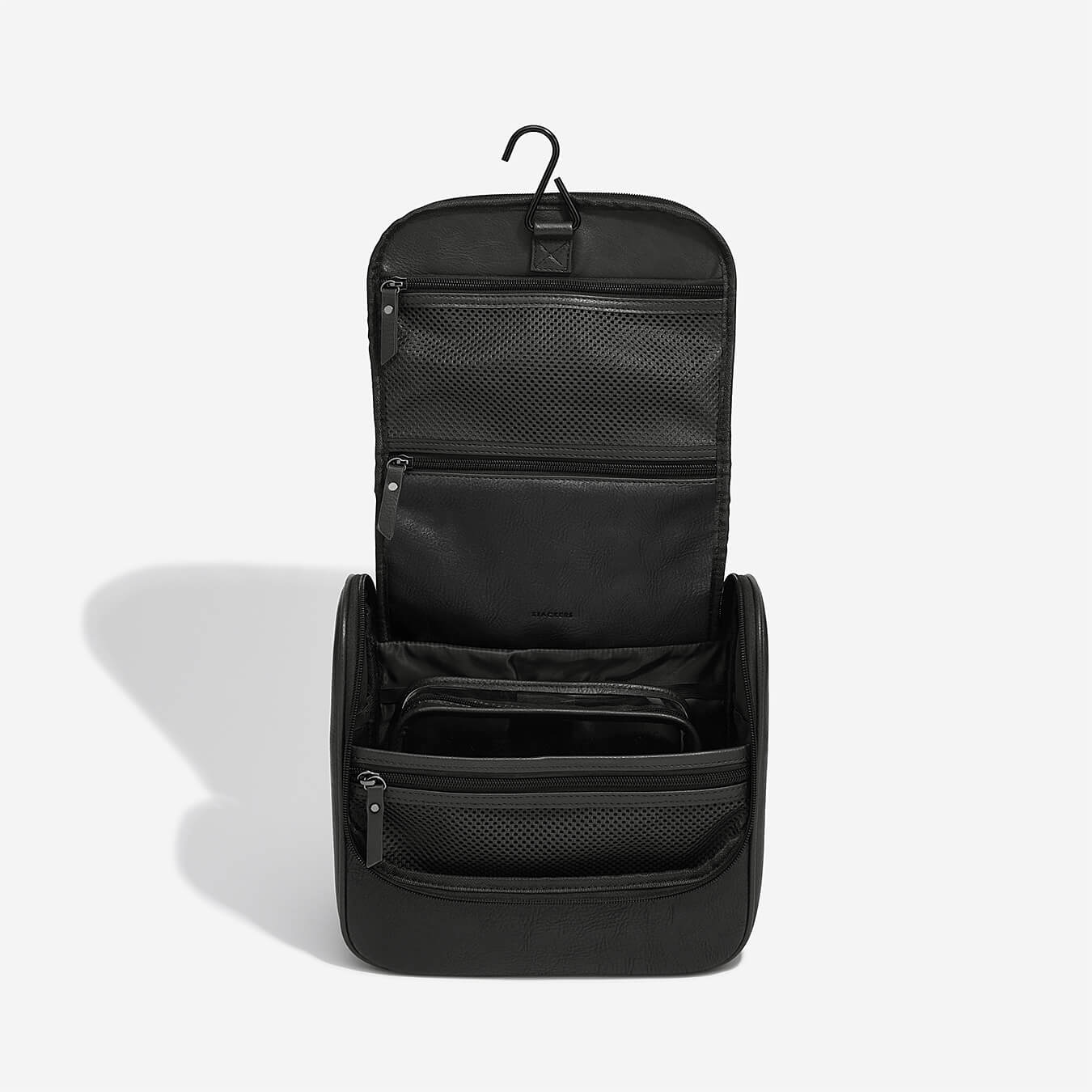 Stackers Canada Large Hanging Washbag - Black