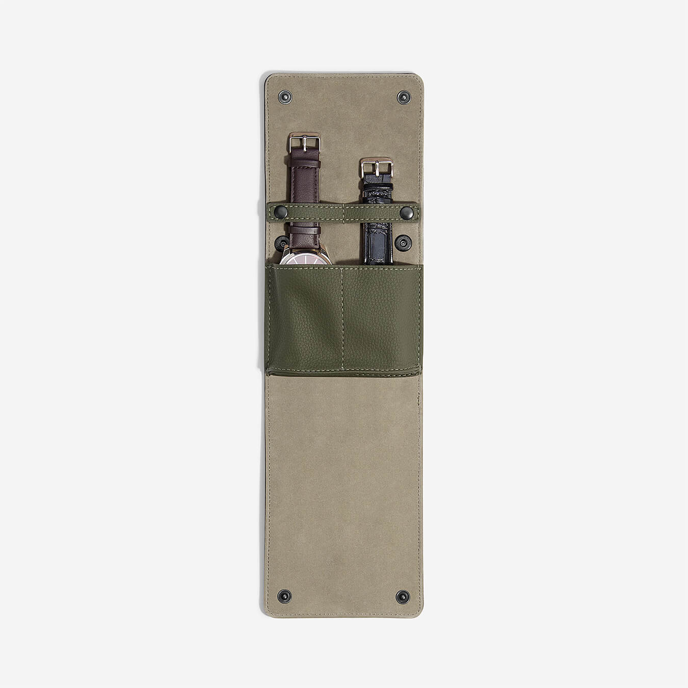 Stackers Canada Double Watch Wrap - Olive Green
