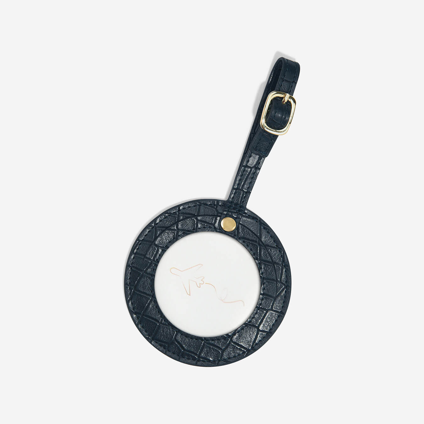 Stackers Canada Luggage Tag - Navy Croc