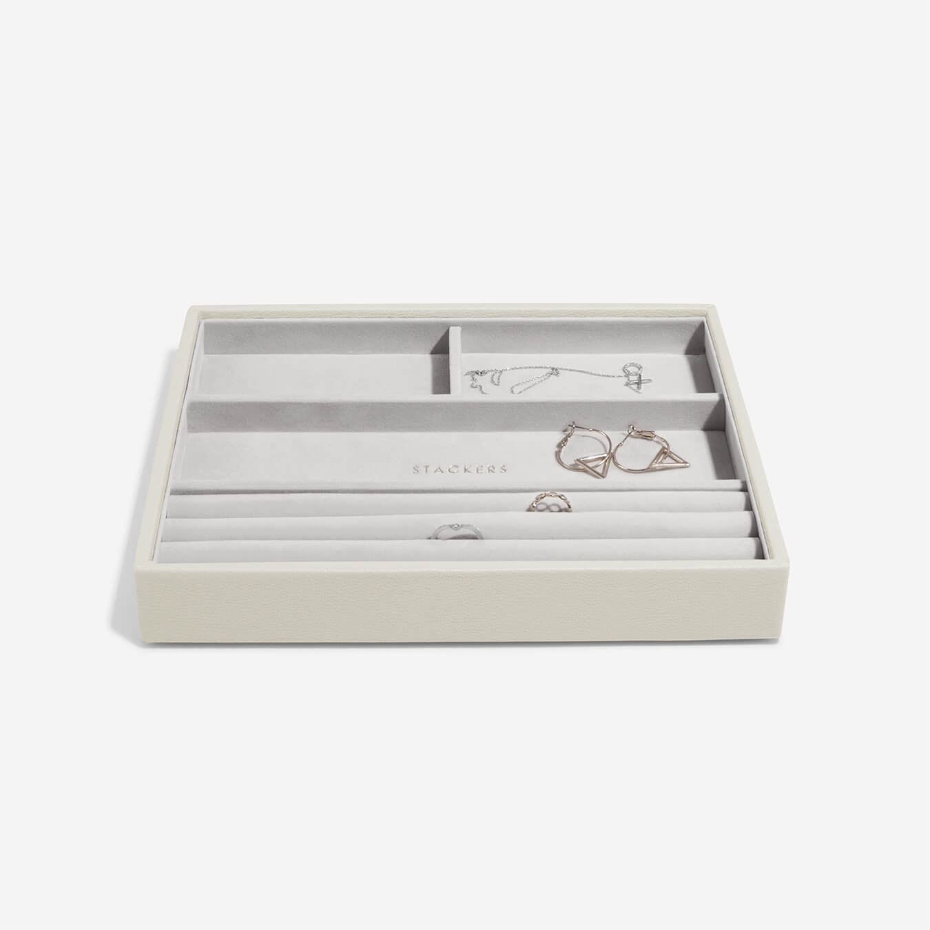Stackers Canada Classic Ring & Bracelet Layer - Oatmeal