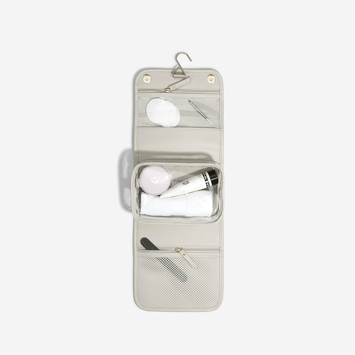 Stackers Canada Small Hanging Washbag - Oatmeal
