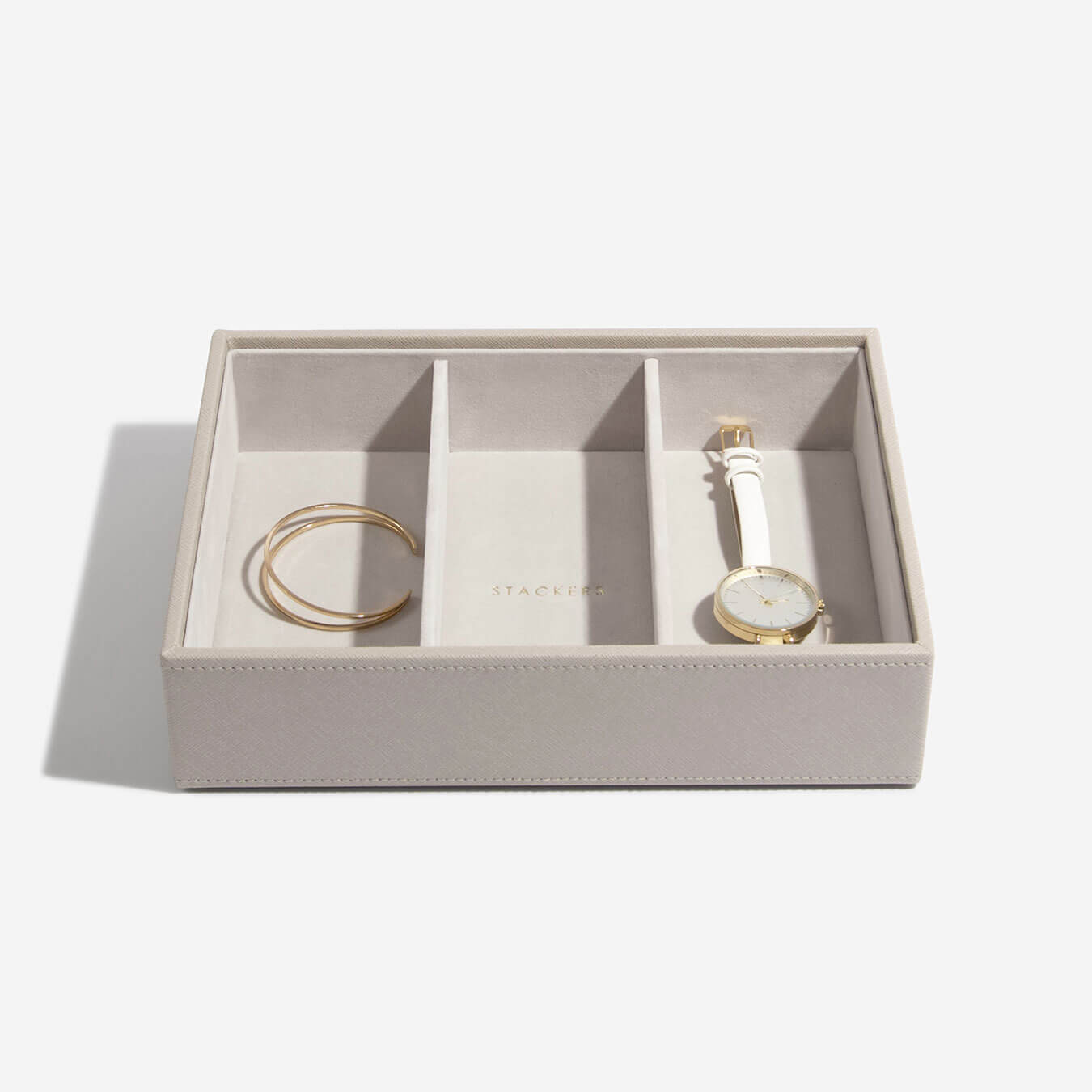 Stackers Canada Classic Watch & Accessory Layer - Taupe