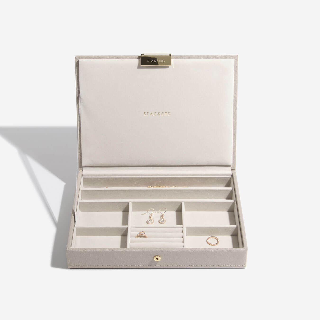 Stackers Canada Classic Jewellery Box Lid - Taupe