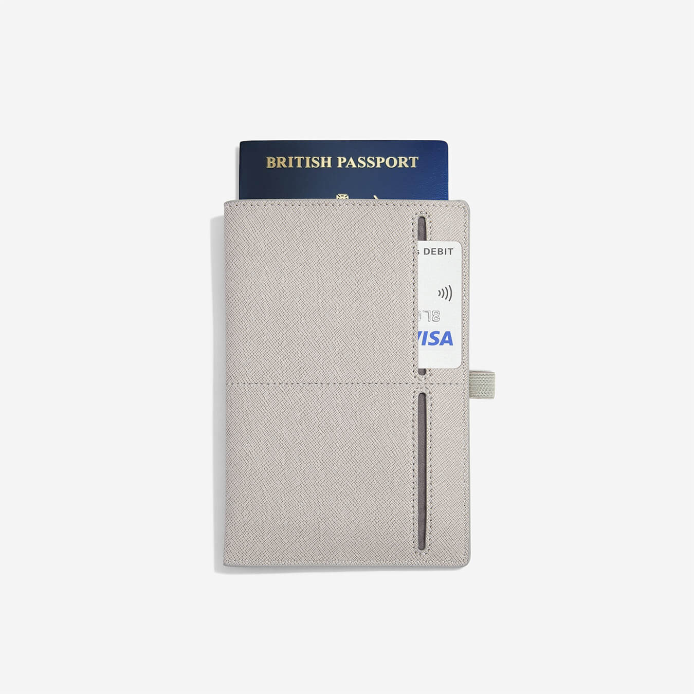 Stackers Canada Passport Sleeve - Taupe