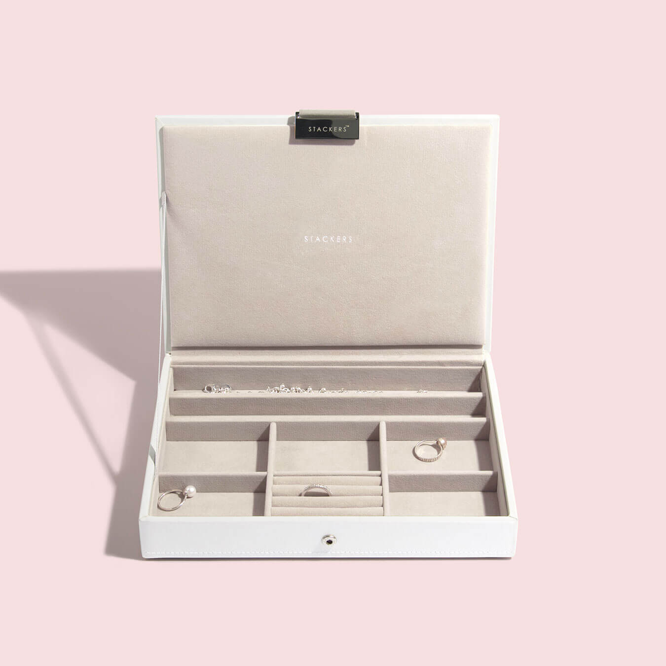 Stackers Canada Classic Jewellery Box Lid - White