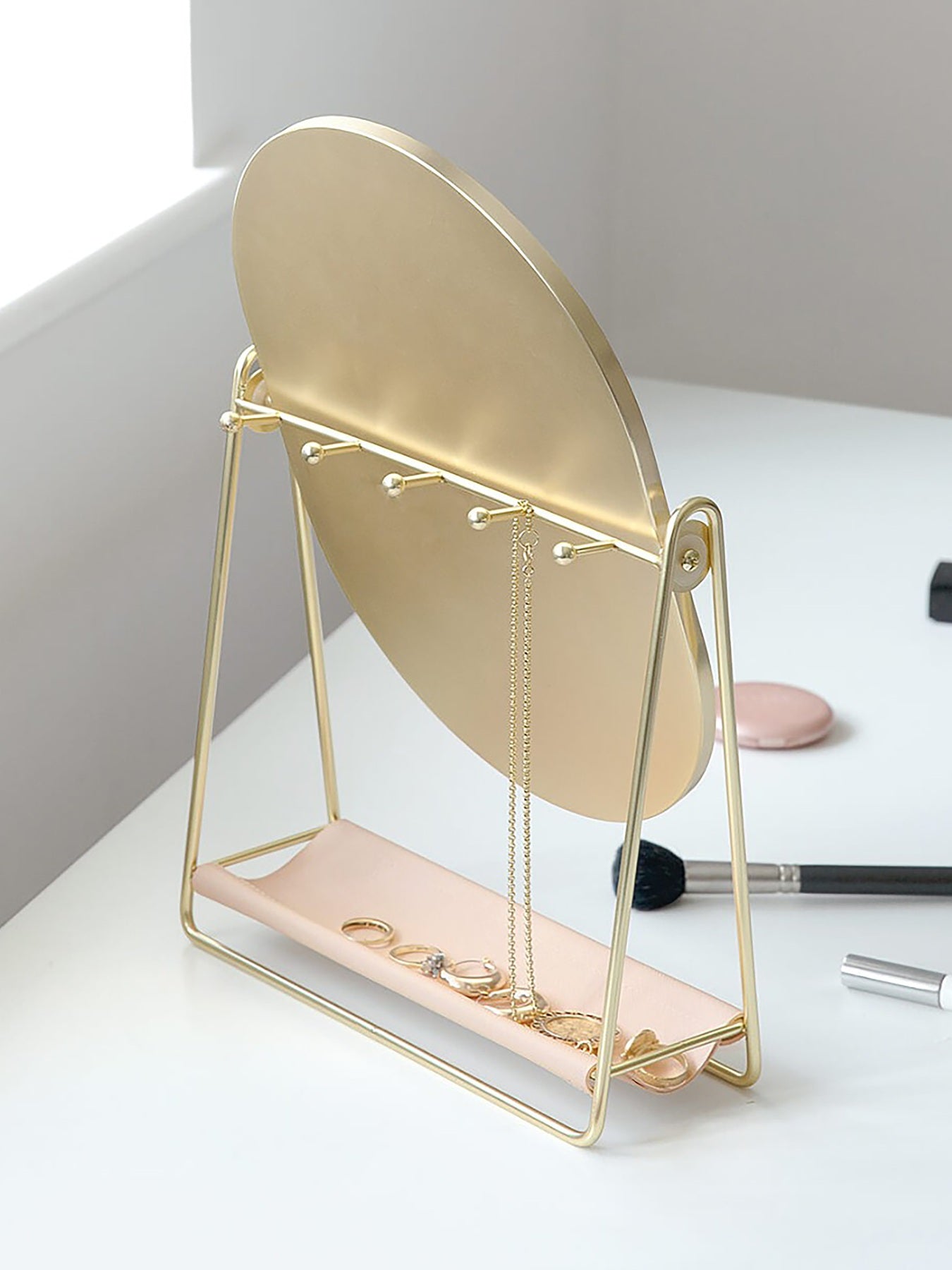 Dressing Table Mirror & Jewellery Stand