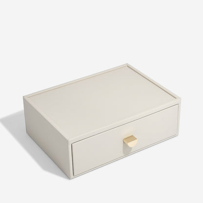 Oatmeal Classic Jewellery Box Accessory Drawer