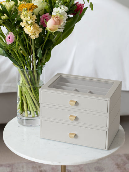 Oatmeal Classic Drawer Set of 3
