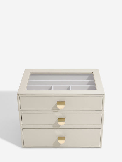 Oatmeal Classic Drawer Set of 3
