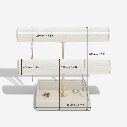Oatmeal & Linen Bangle Display Stand