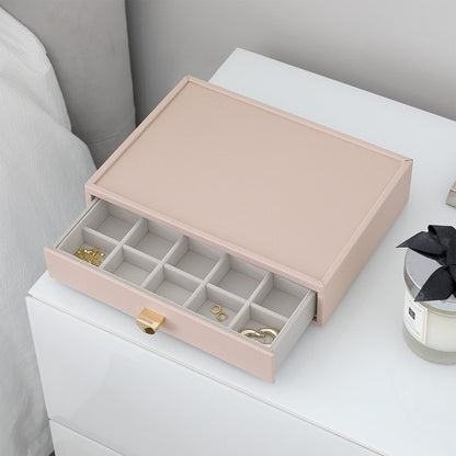 Blush Pink Classic Jewellery Box Trinket Drawer