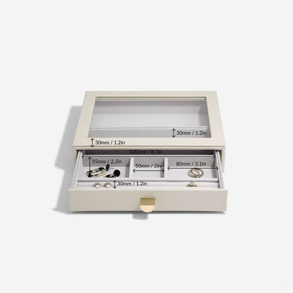 Oatmeal Classic Jewellery Box Display Drawer