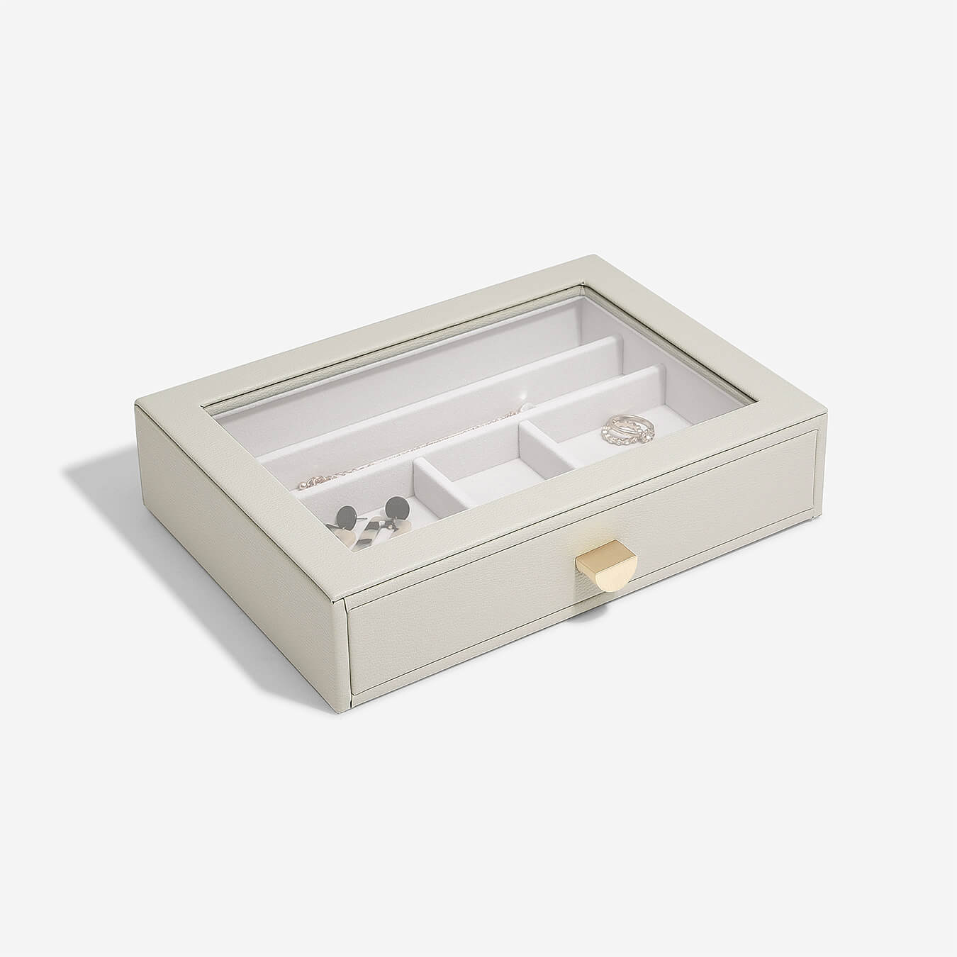 Oatmeal Classic Jewellery Box Display Drawer
