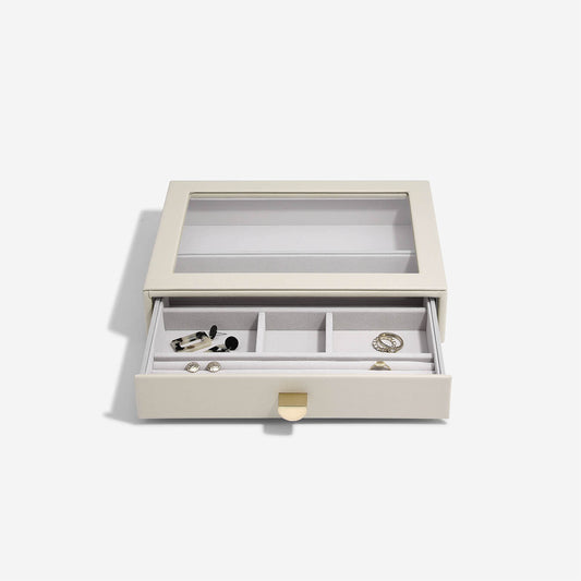 Oatmeal Classic Jewellery Box Display Drawer