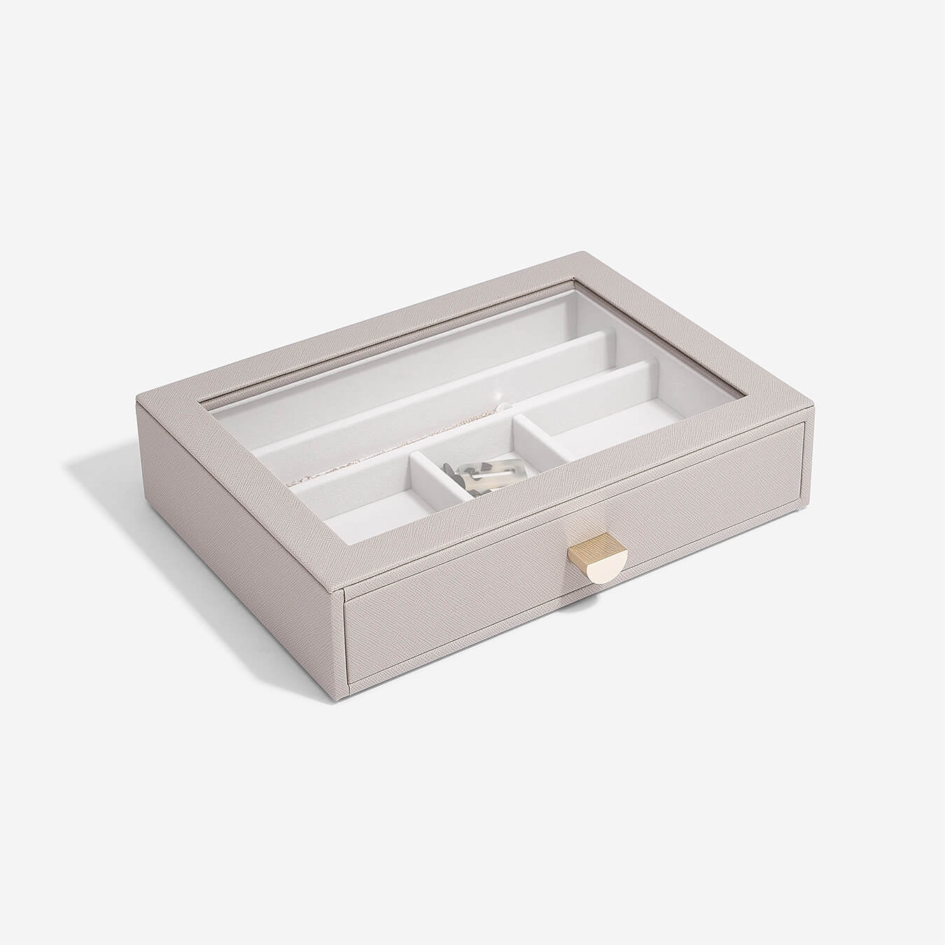 Taupe Classic Jewellery Box Display Drawer