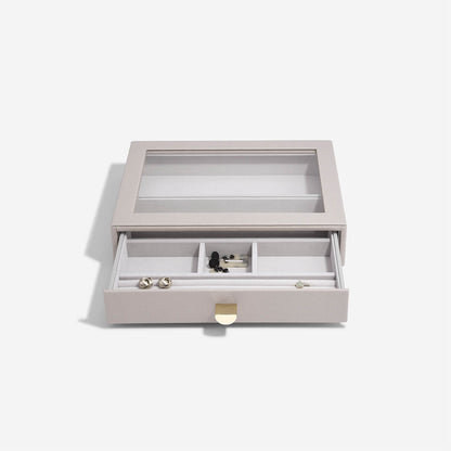 Taupe Classic Jewellery Box Display Drawer